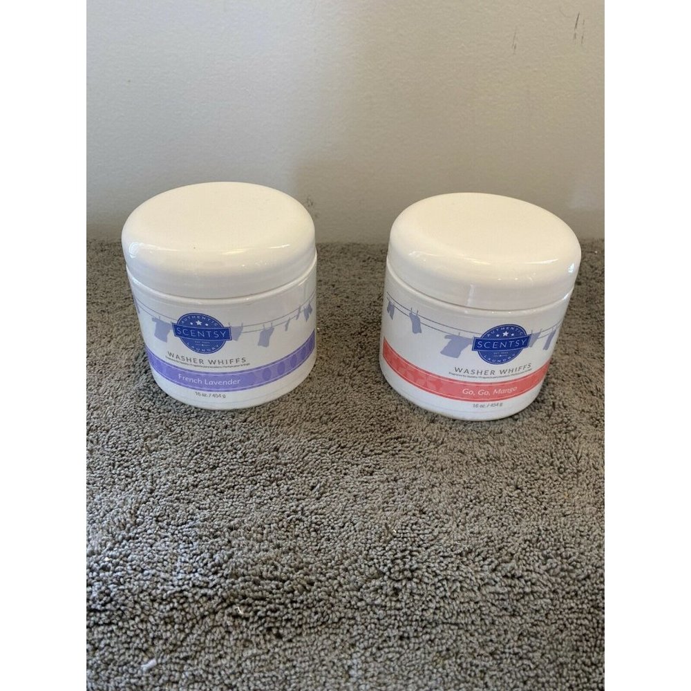 Scentsy Washer Whiffs French Lavender and Go Go Ma